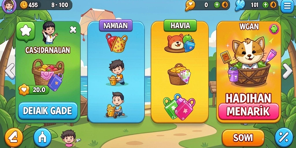 Tampilan menarik dari permainan slot 380SLOT.