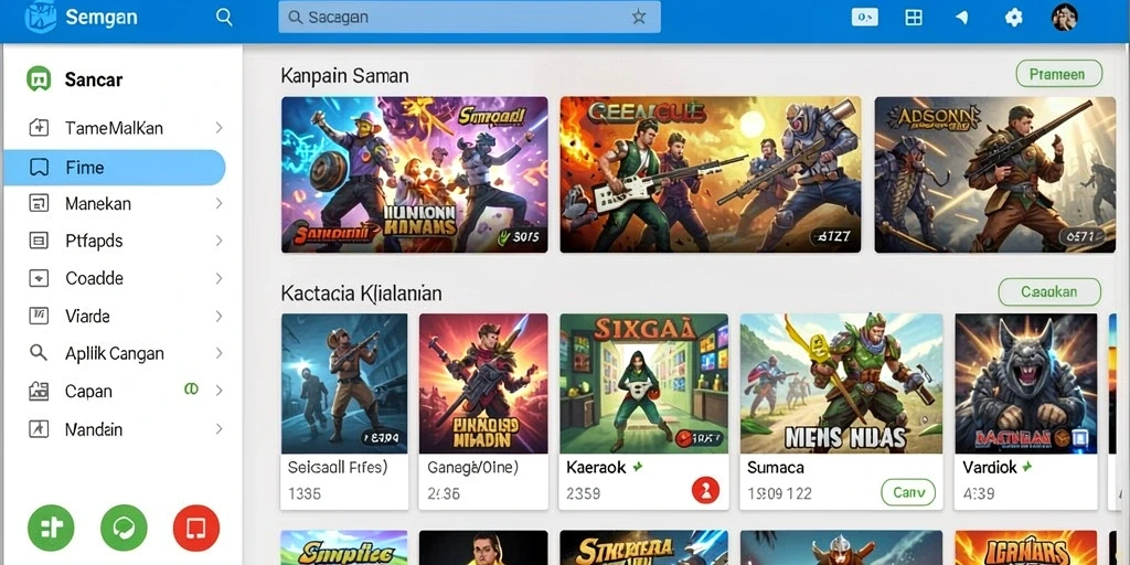 Tampilan antarmuka yang menarik dan mudah dinavigasi.