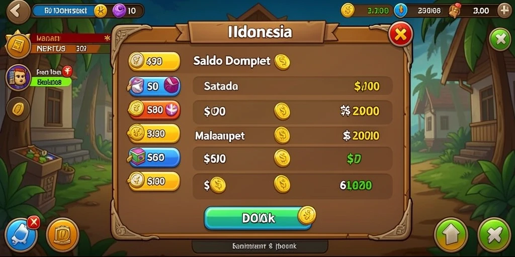 Tampilan antarmuka yang intuitif dan menarik.