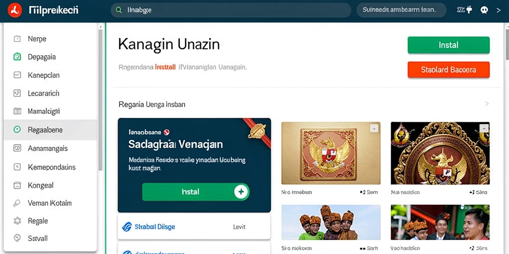 Antarmuka pengguna yang ramah dan menarik.