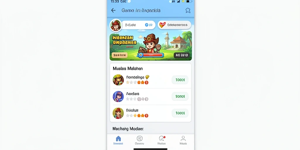 Tampilan antarmuka yang menarik dan user-friendly.