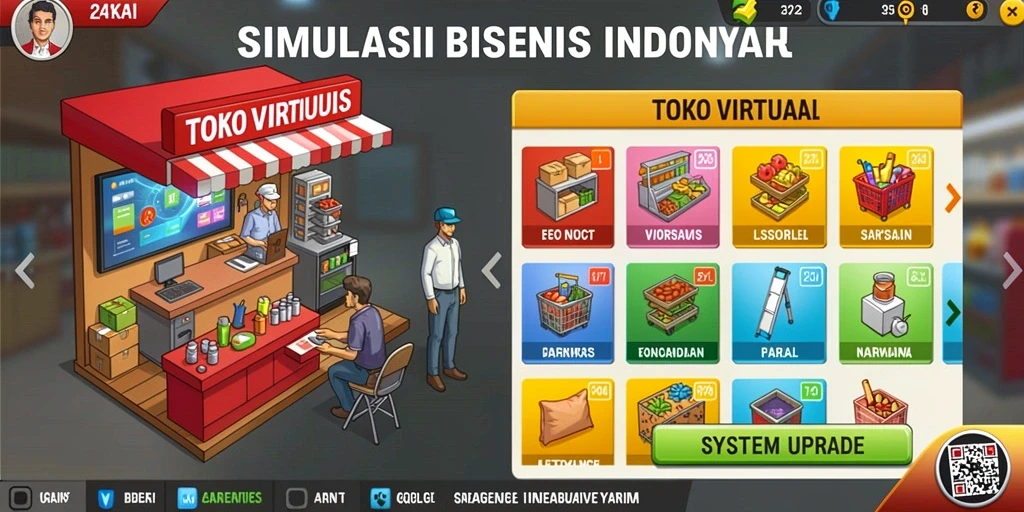 Tampilan antarmuka yang menarik dan user-friendly.
