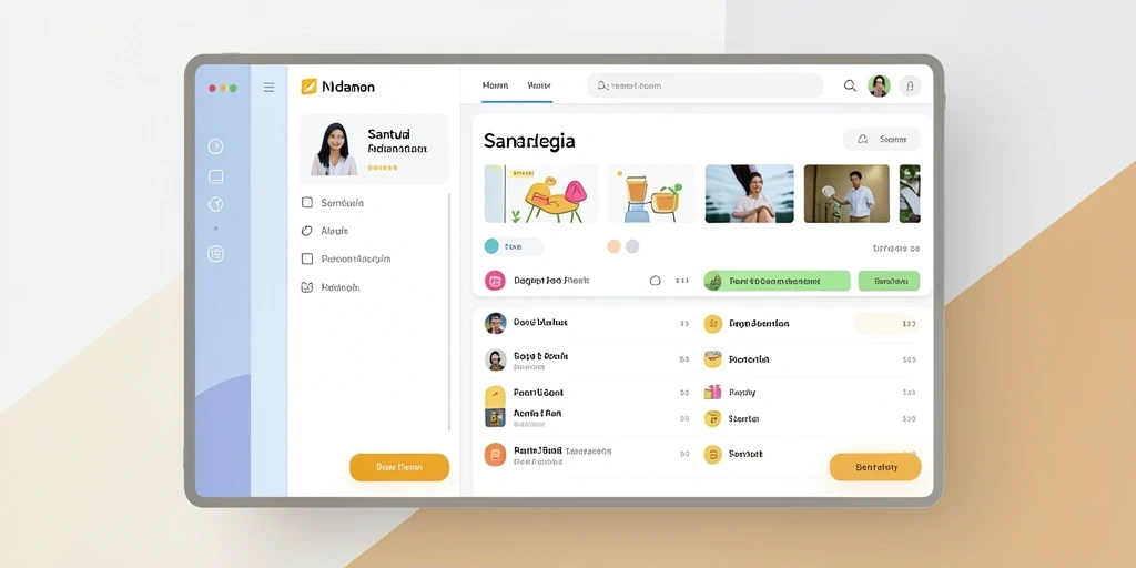 Tampilan antarmuka yang user-friendly dan menarik.