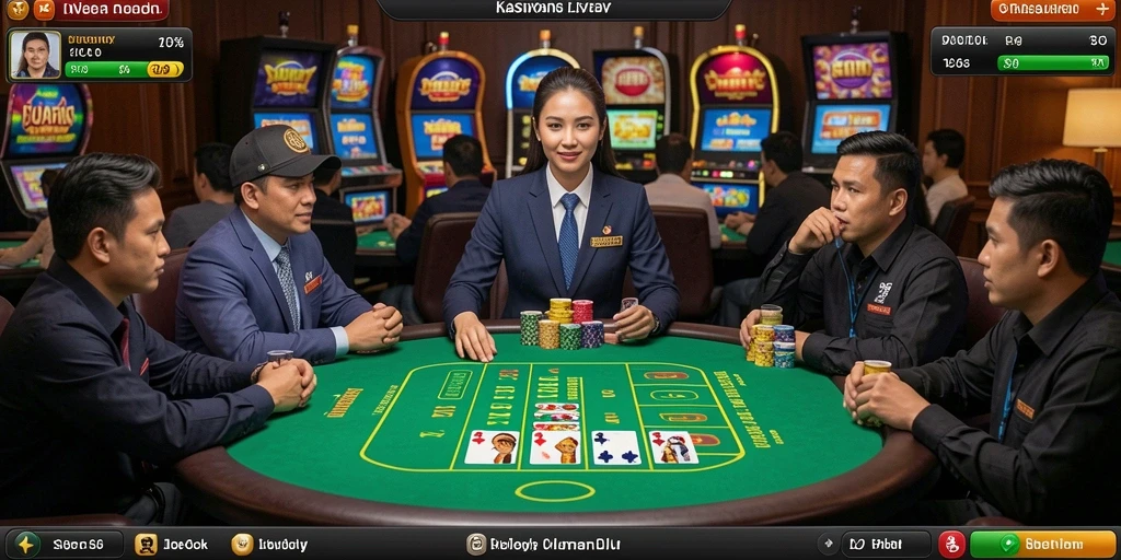 Tampilan dashboard aplikasi yang intuitif.