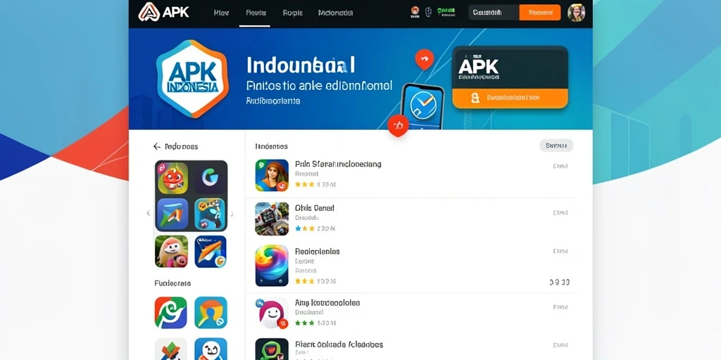 Tampilan awal yang menarik dan mudah dinavigasi.