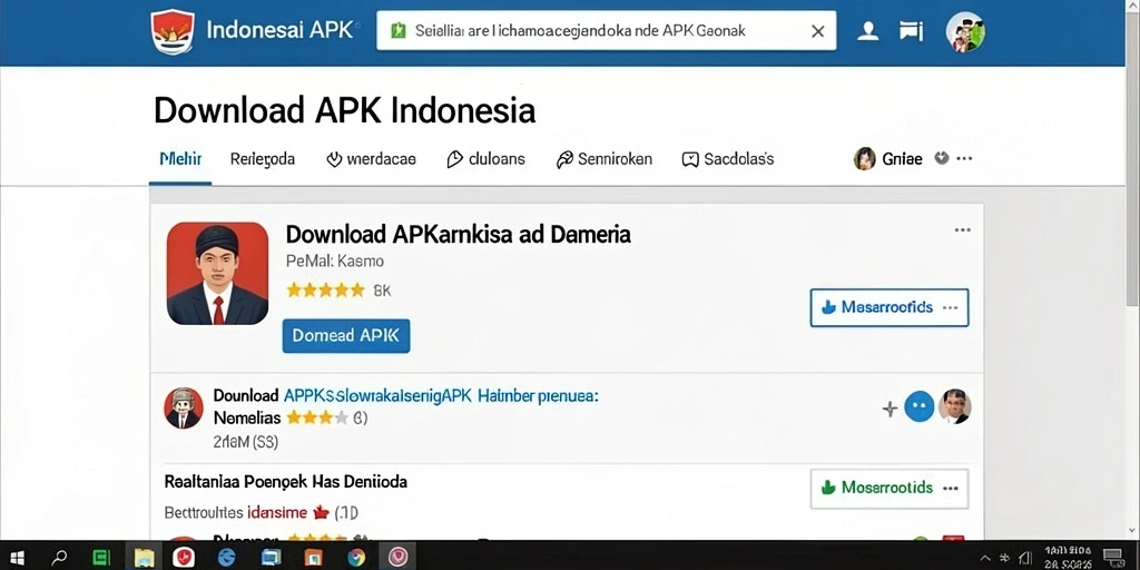 Tampilan antarmuka yang ramah pengguna.