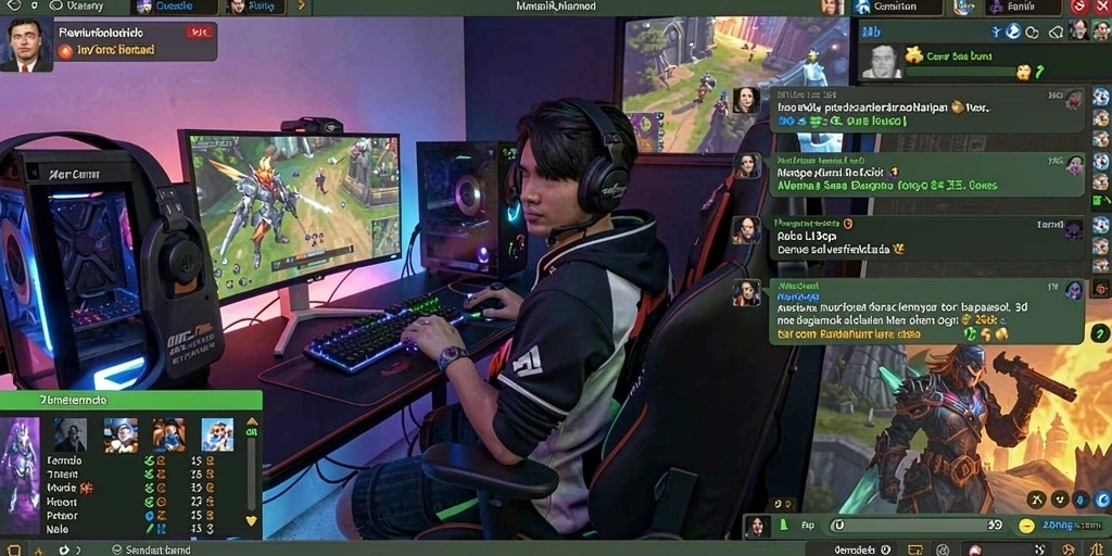 Screenshot menunjukkan tampilan antarmuka yang menarik dan mudah digunakan.
