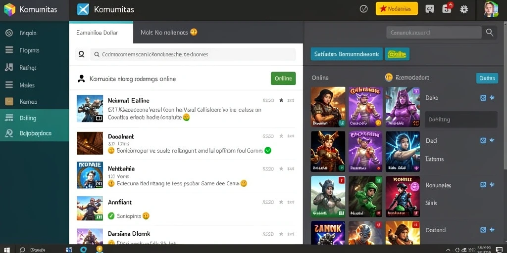 Tampilan antarmuka yang user-friendly dan intuitif.