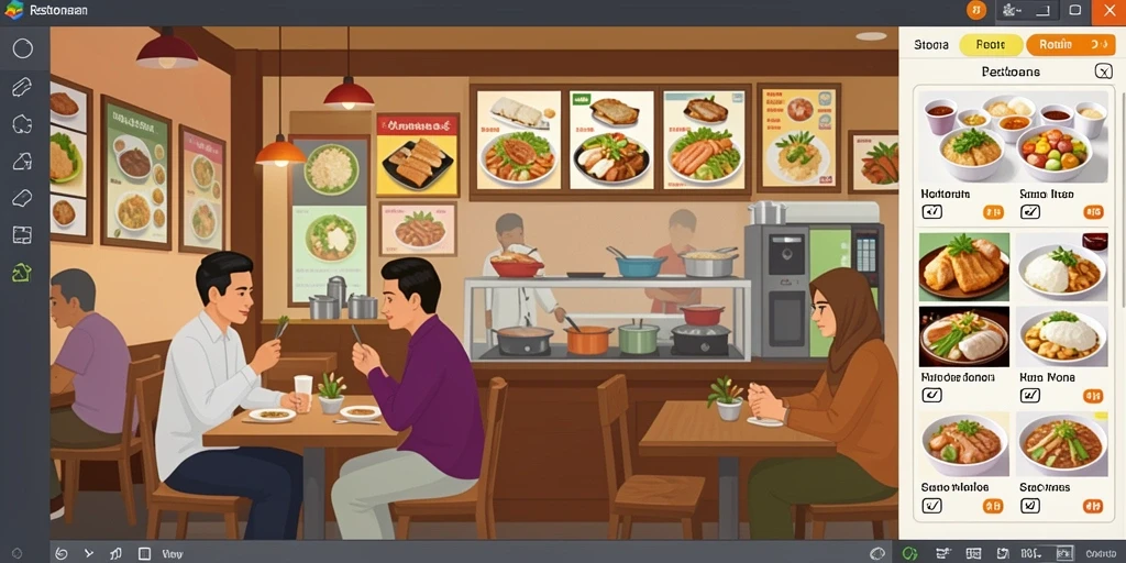 Tampilan menarik dengan antarmuka yang intuitif.
