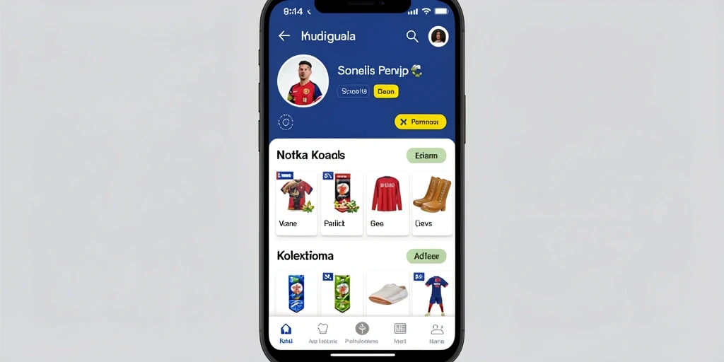 Tampilan antarmuka yang intuitif dan modern.