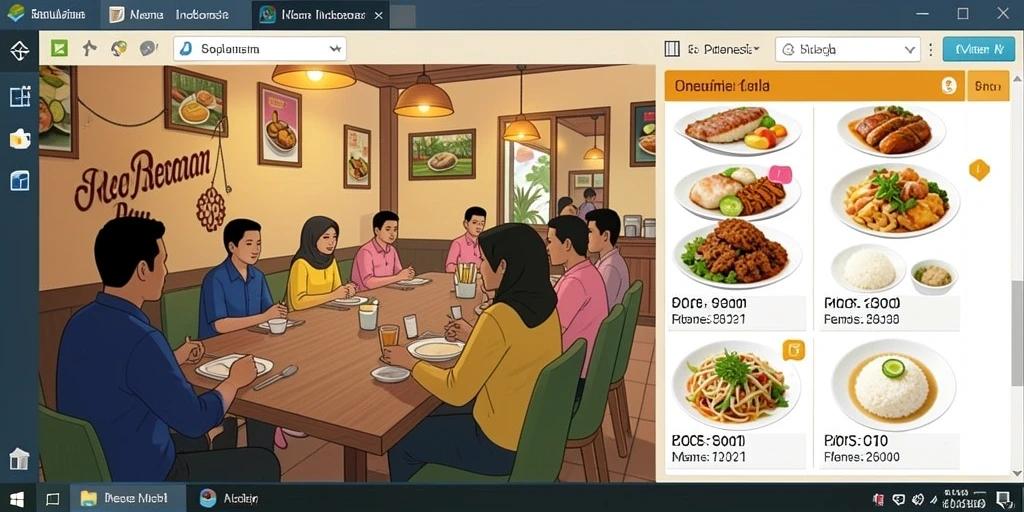 Tampilan antarmuka yang menarik dan mudah dinavigasi.